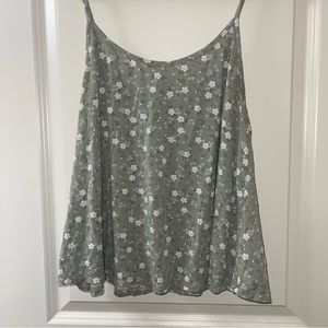 Floral tank top
